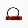 Annie Hair Tie | Burgundy Bloom