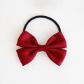 Clara Hair Tie | Burgundy Bloom