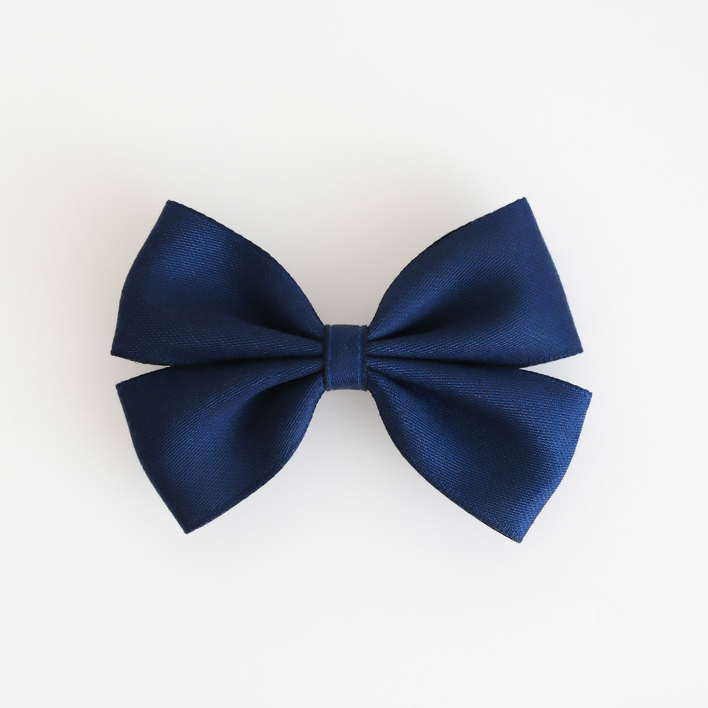 Clara Hair Clip | Oxford Blue