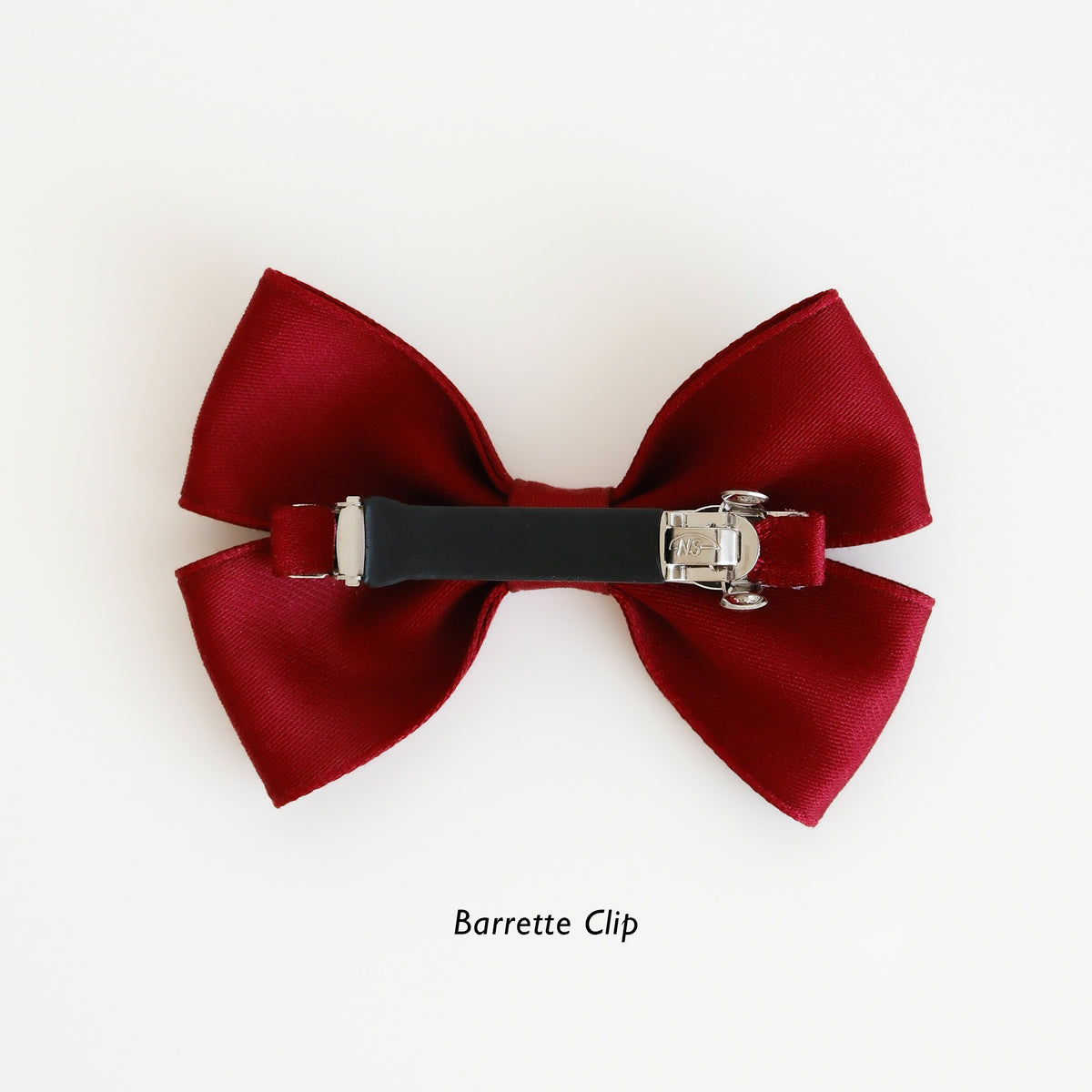 Clara Hair Clip | Burgundy Bloom