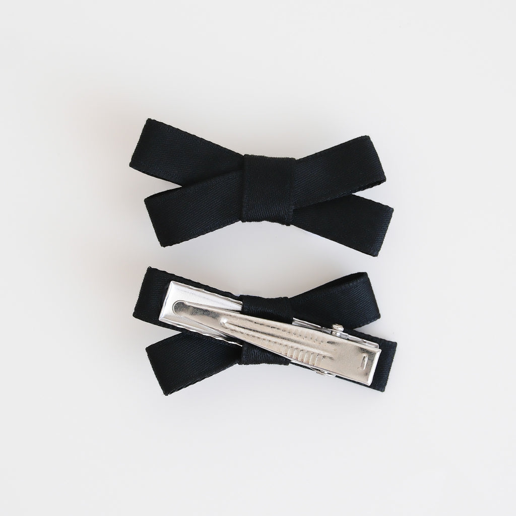 Ella Hair Clips | Classic Noir