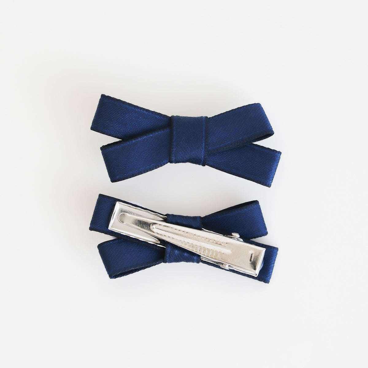 Ella Hair Clips | Oxford Blue