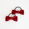 Flossie Hair Ties | Burgundy Bloom