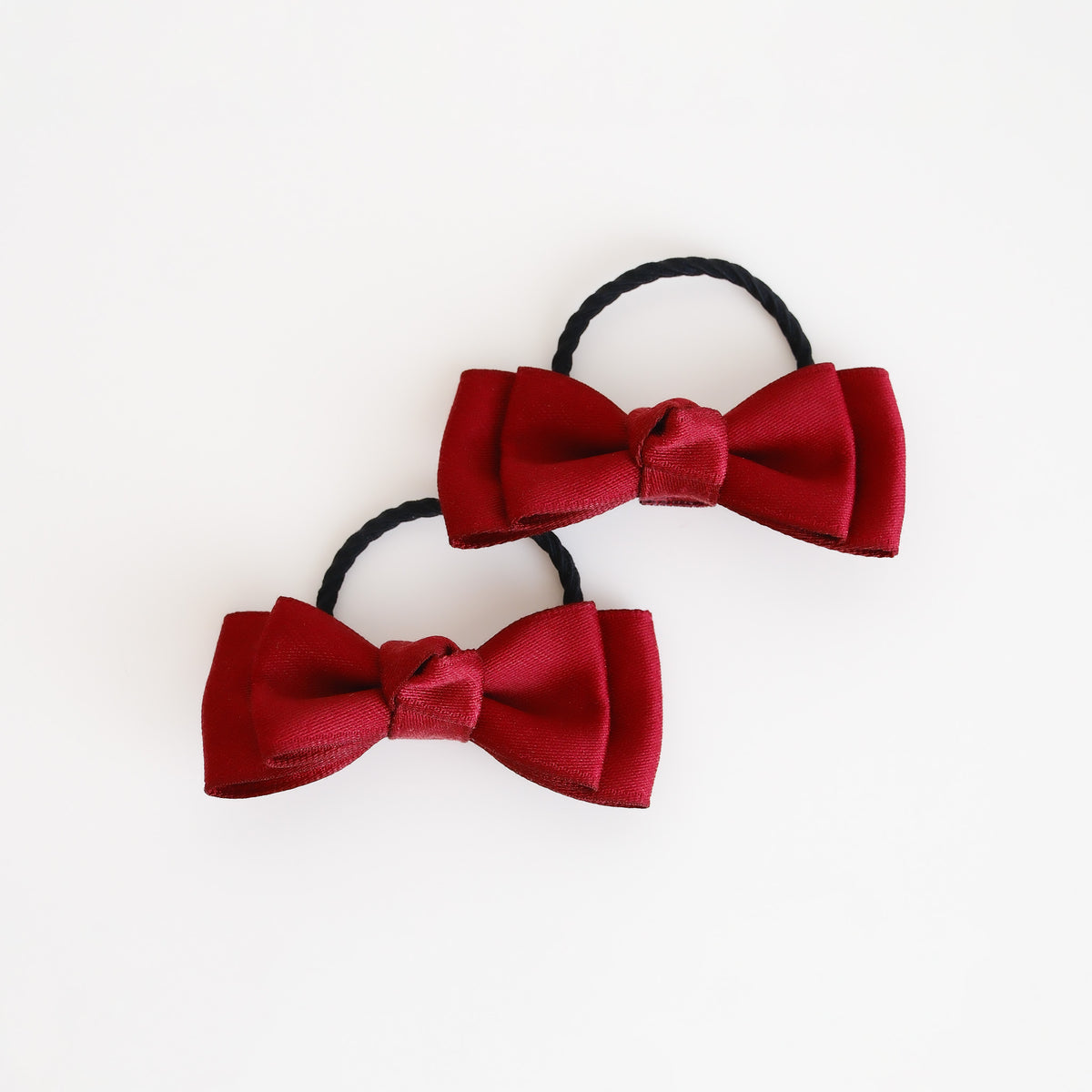 Flossie Hair Ties | Burgundy Bloom