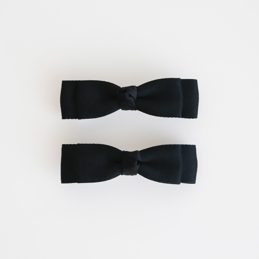 Gloria Hair Clips | Classic Noir