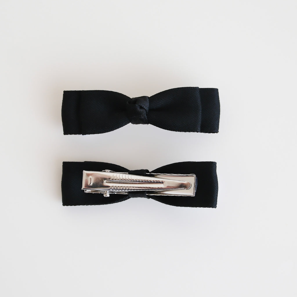 Gloria Hair Clips | Classic Noir