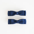 Gloria Hair Clips | Oxford Blue