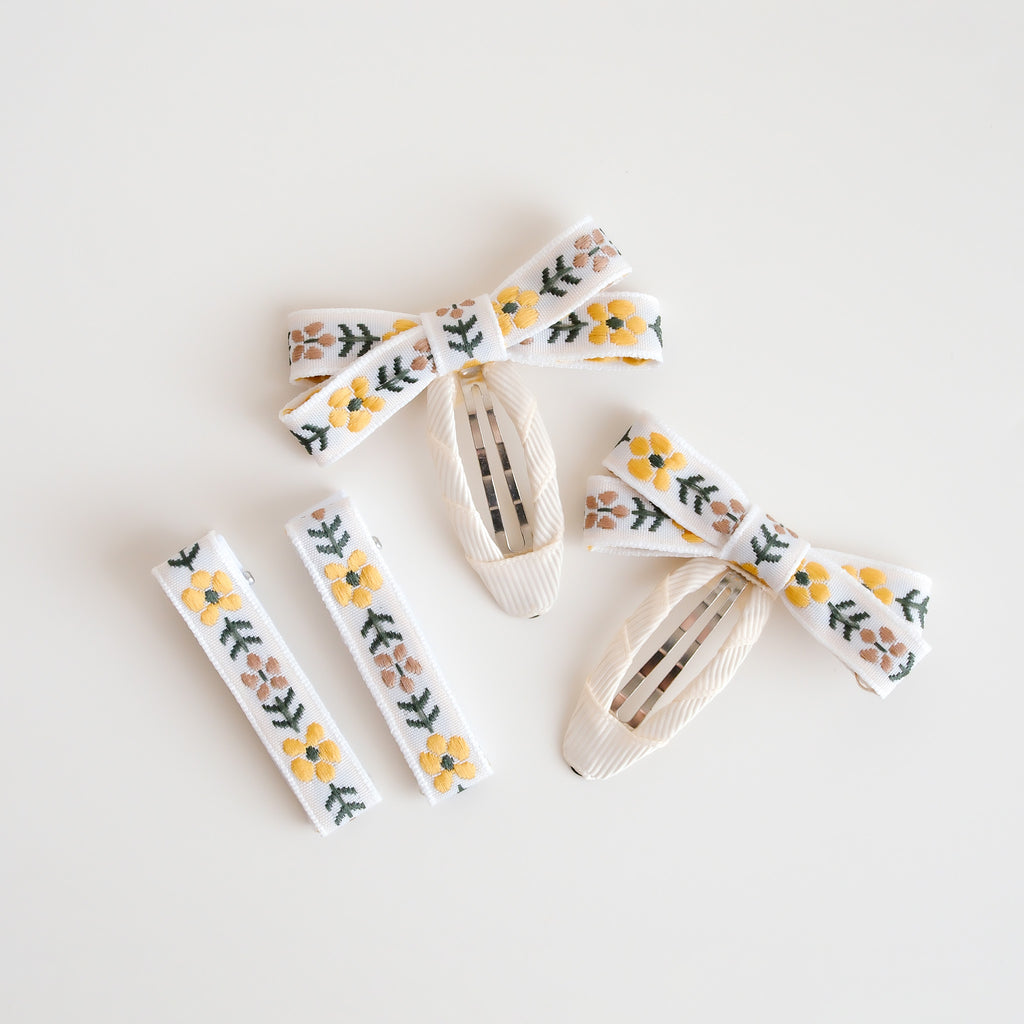 Rosemary Hair Clip Set | Daisy Meadow