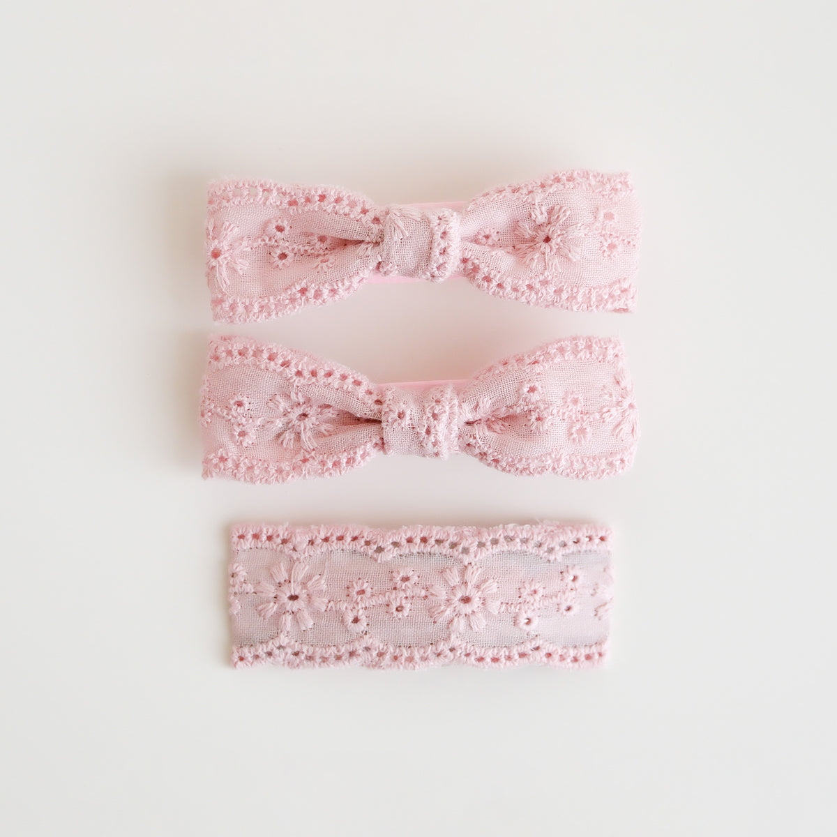Mariella Hair Clip Set | Milky Rose