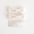 Mariella Hair Clip Set | Ivory Bloom