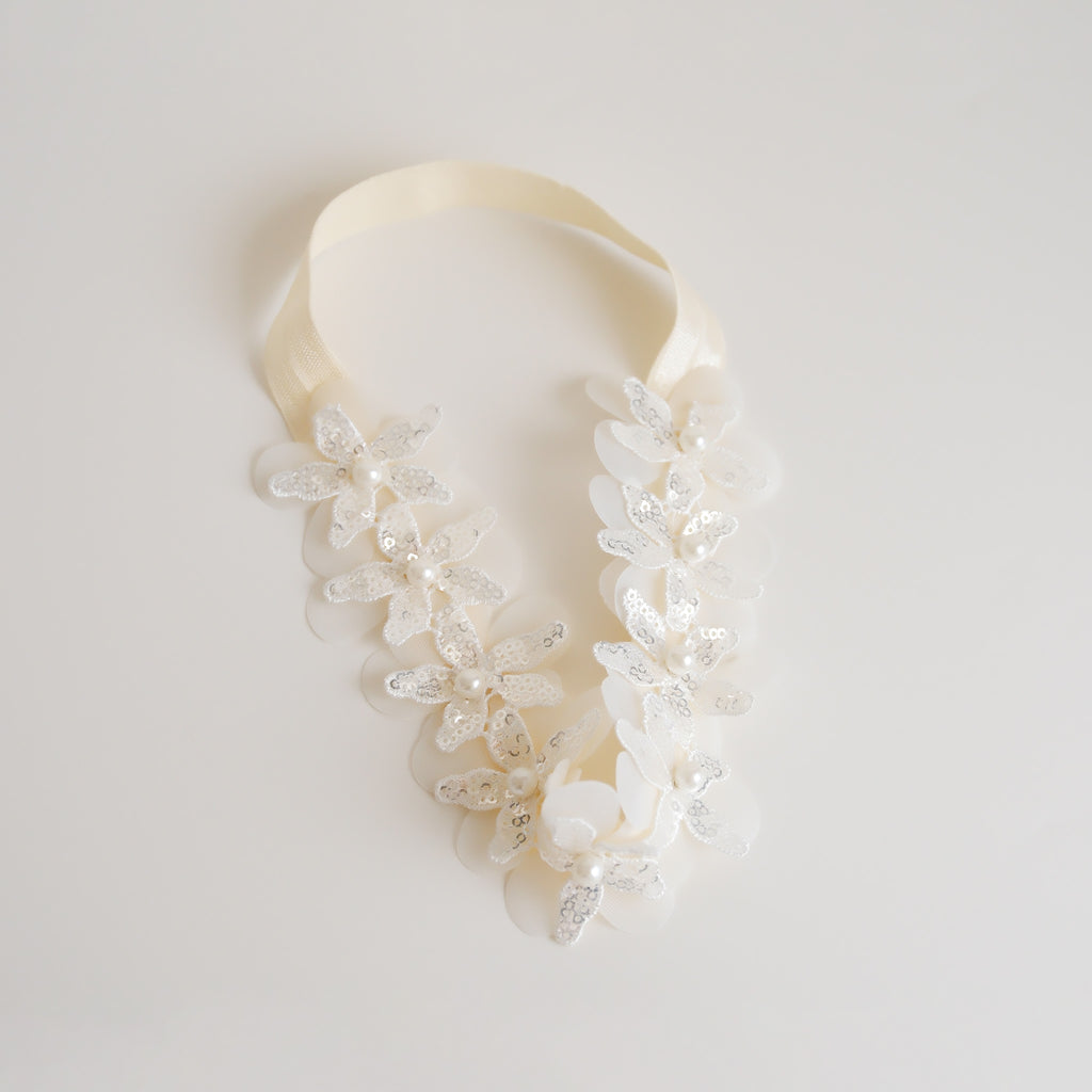 Gabriela Hairband | Moonlit Ivory