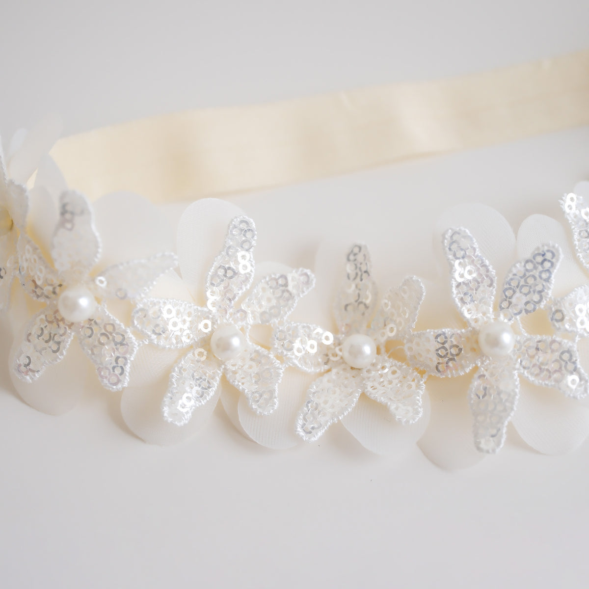 Gabriela Hairband | Moonlit Ivory