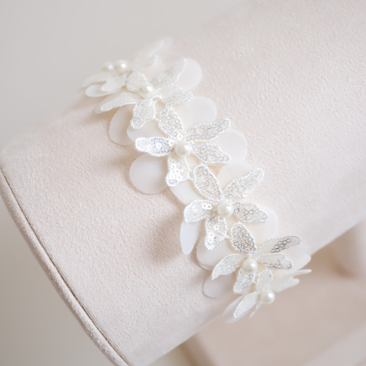 Gabriela Hairband | Moonlit Ivory