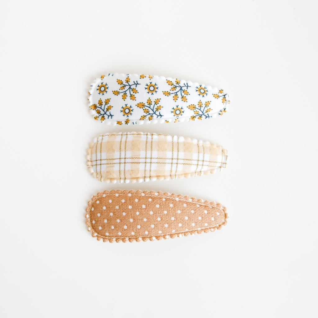 Angelique Hair Clip Set | Golden Harvest