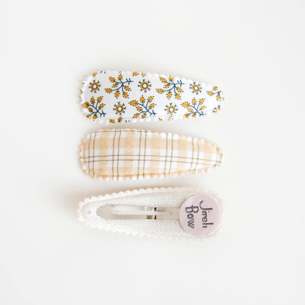 Angelique Hair Clip Set | Golden Harvest