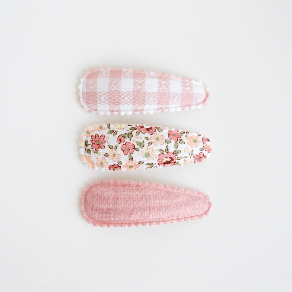 Angelique Hair Clip Set | Rosy Picnic
