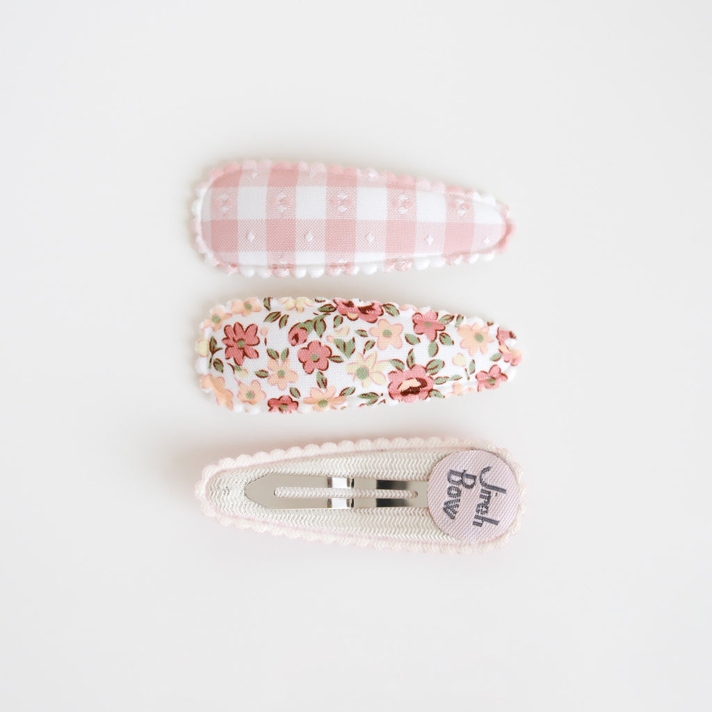 Angelique Hair Clip Set | Rosy Picnic