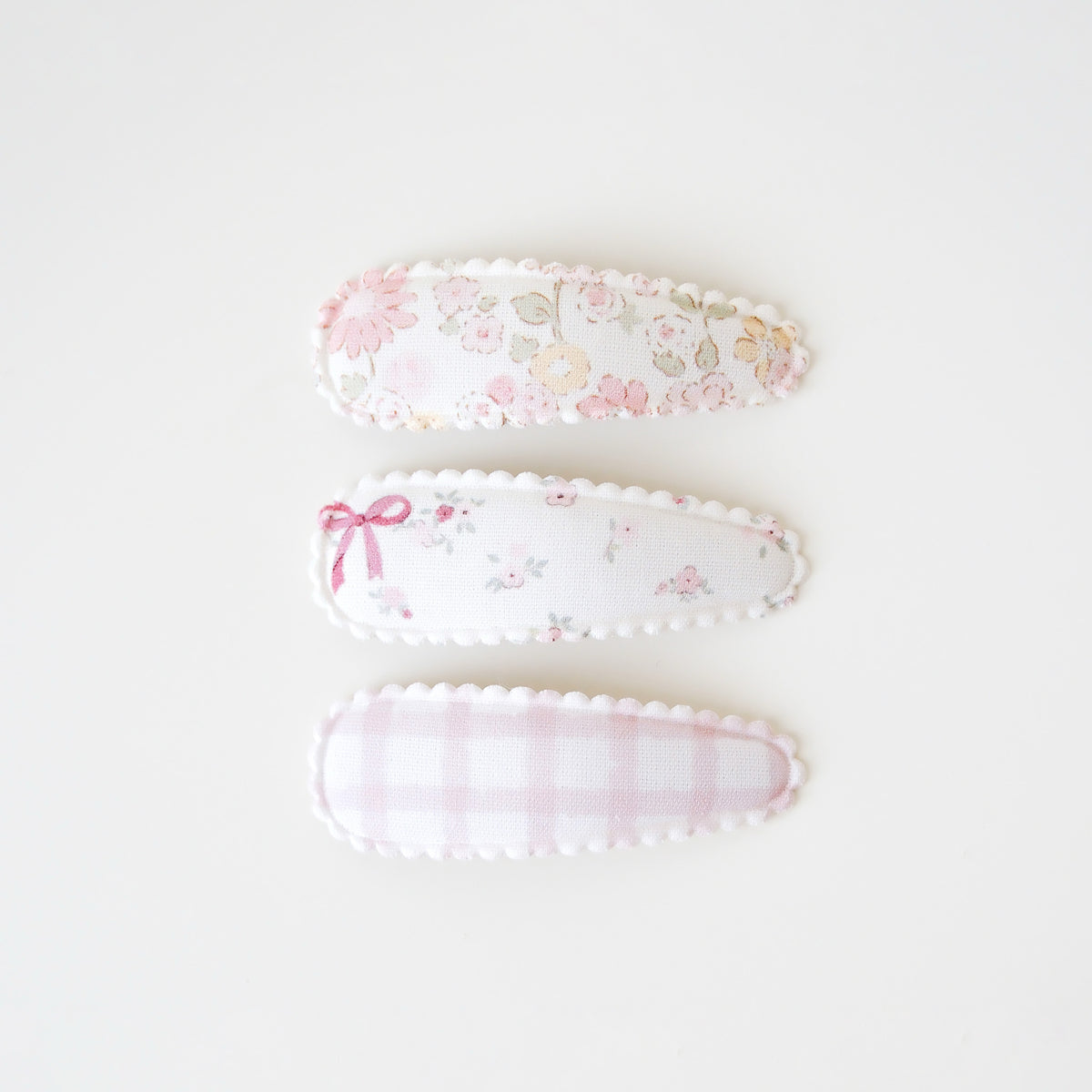 Angelique Hair Clip Set | Ribbon Bloom